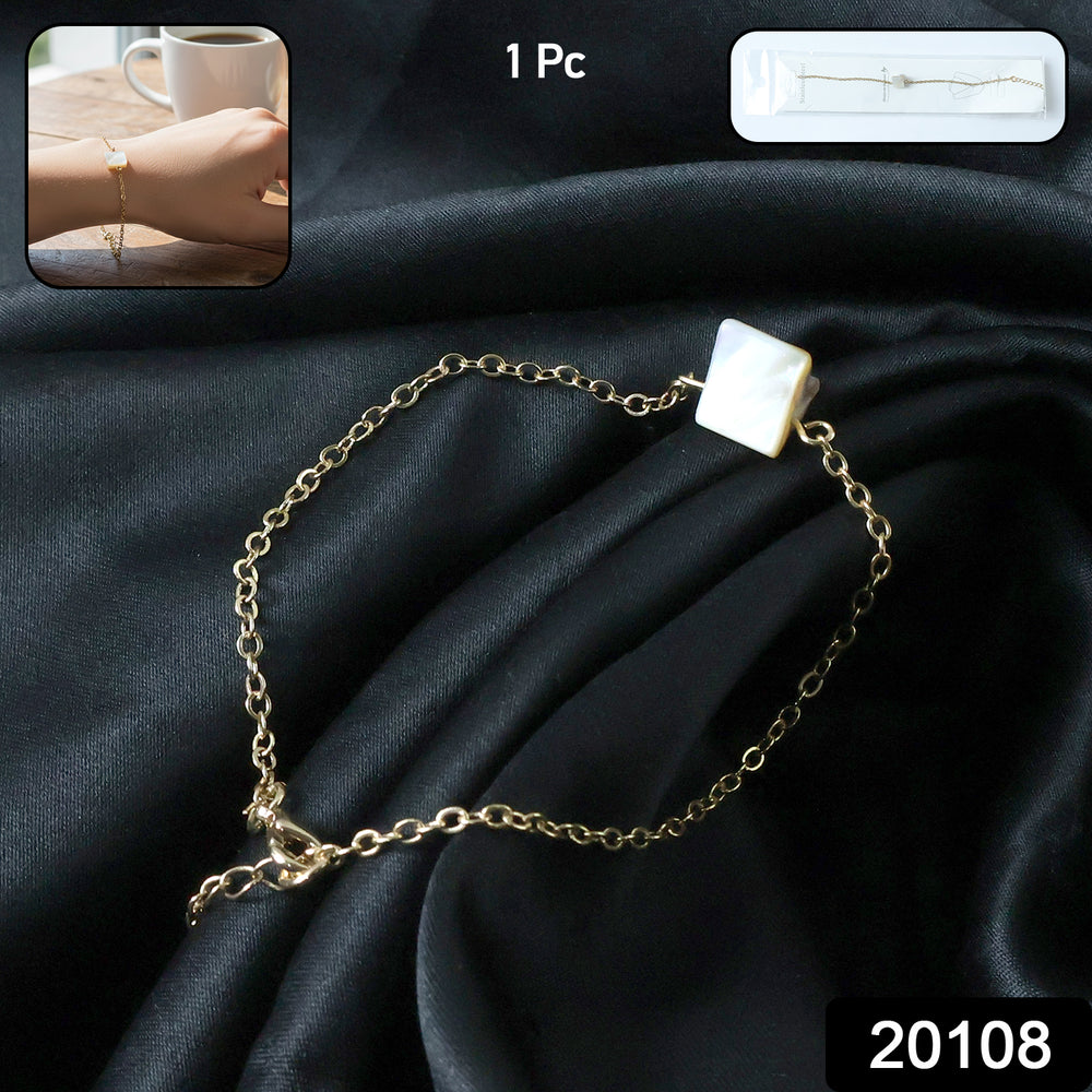 Premium Elegant Adjustable Chain Bracelet (1 Pc Mix Design)