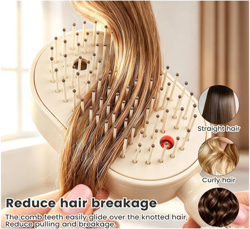 3 In 1 Scalp Spa Rechargeable Hair Spray Comb – Oil, Serum & Water Applicator (Pack of 1)