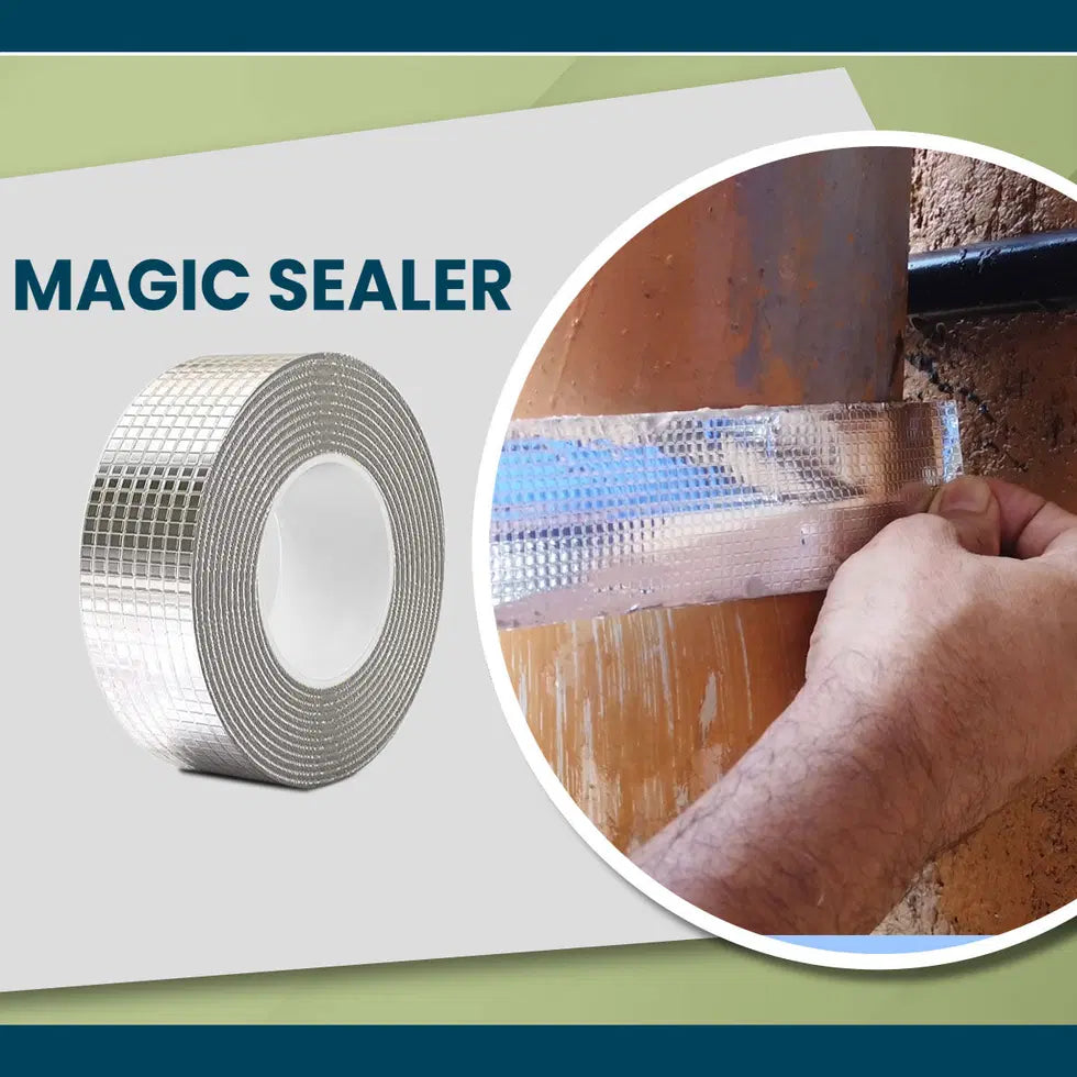 Magic Waterproof Sealer Tape – Instant Leak Fix for Pipe, Roof & Wall